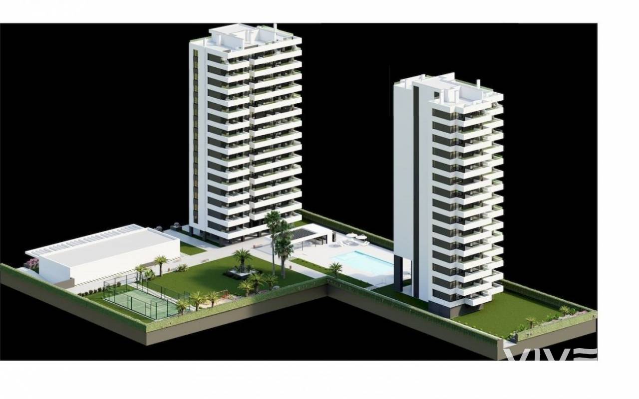 Neubau - Wohnung - Calpe - Playa arenal-bol
