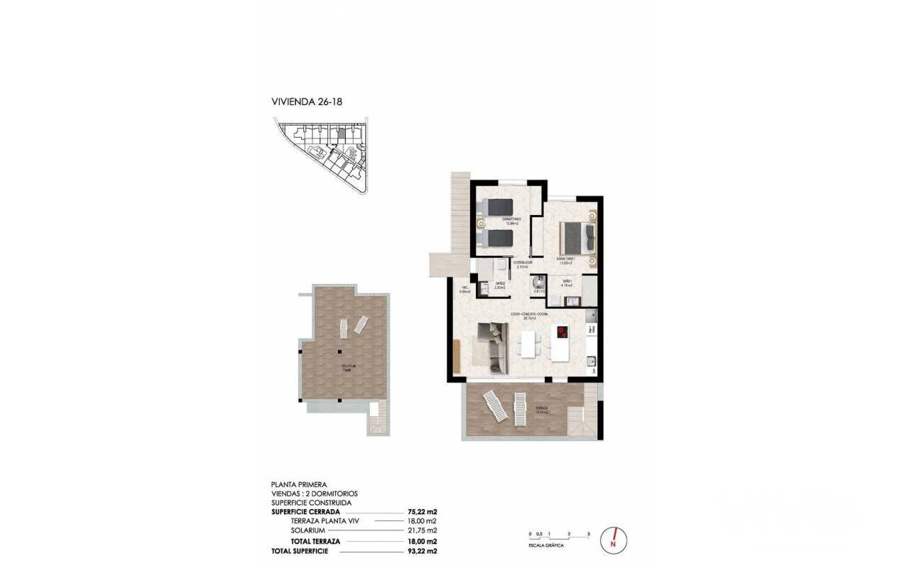 Neubau - Wohnung - Orihuela Costa - PAU 26
