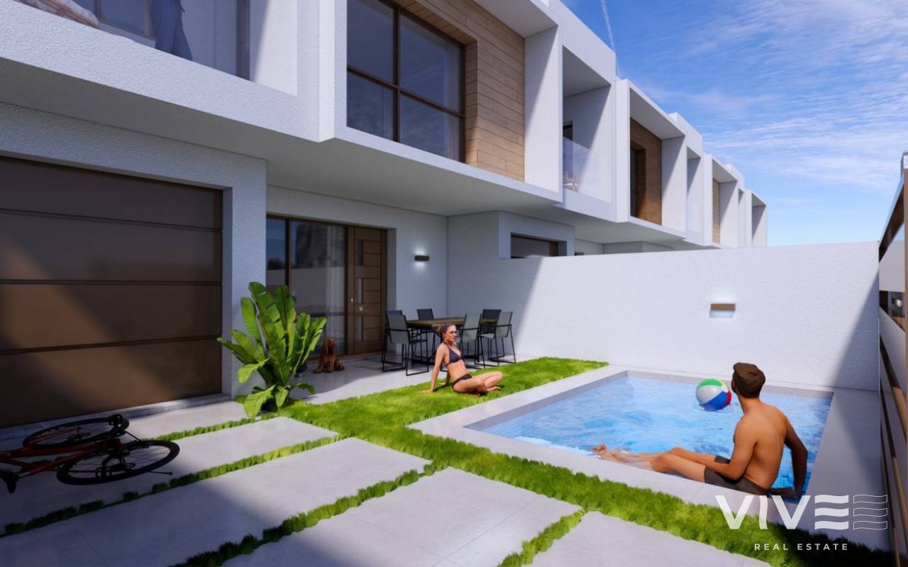 New Build - Terraced house - Los Alcázares - Playa la Concha