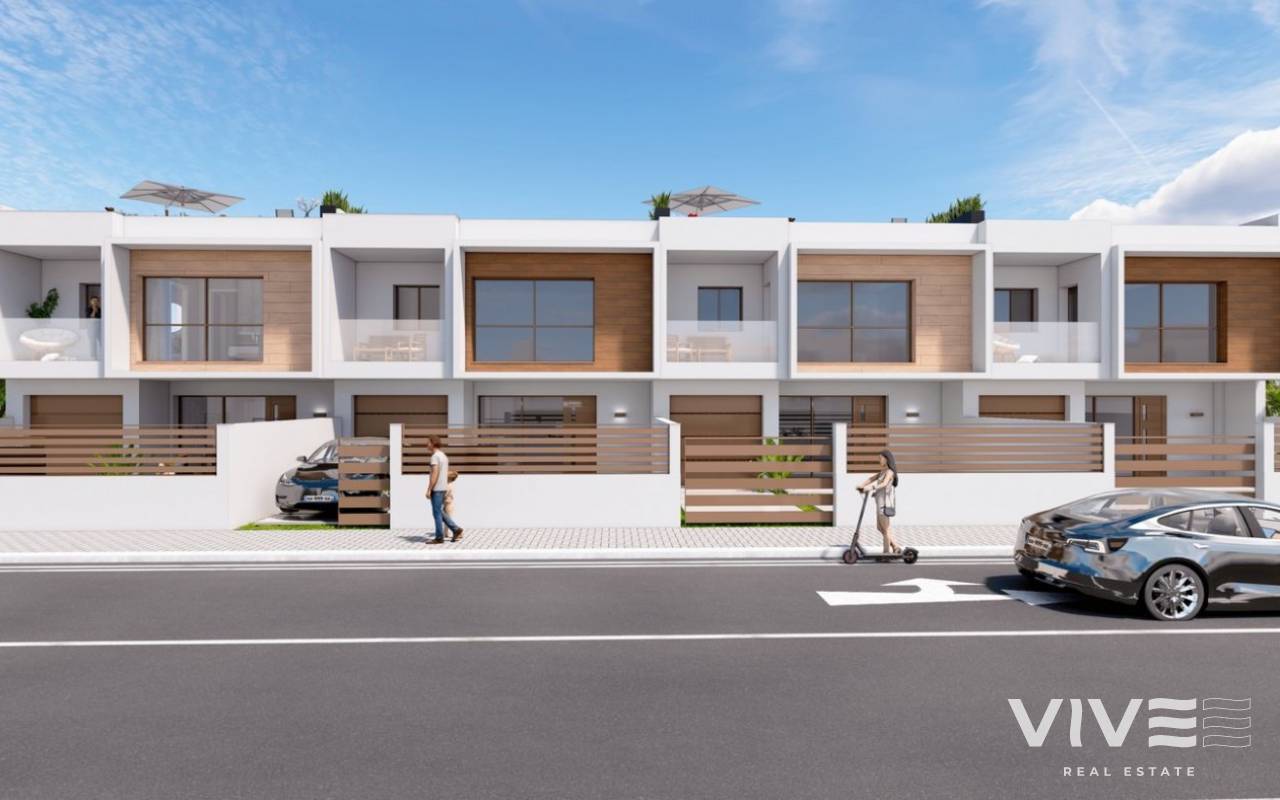 New Build - Terraced house - Los Alcázares - Playa la Concha