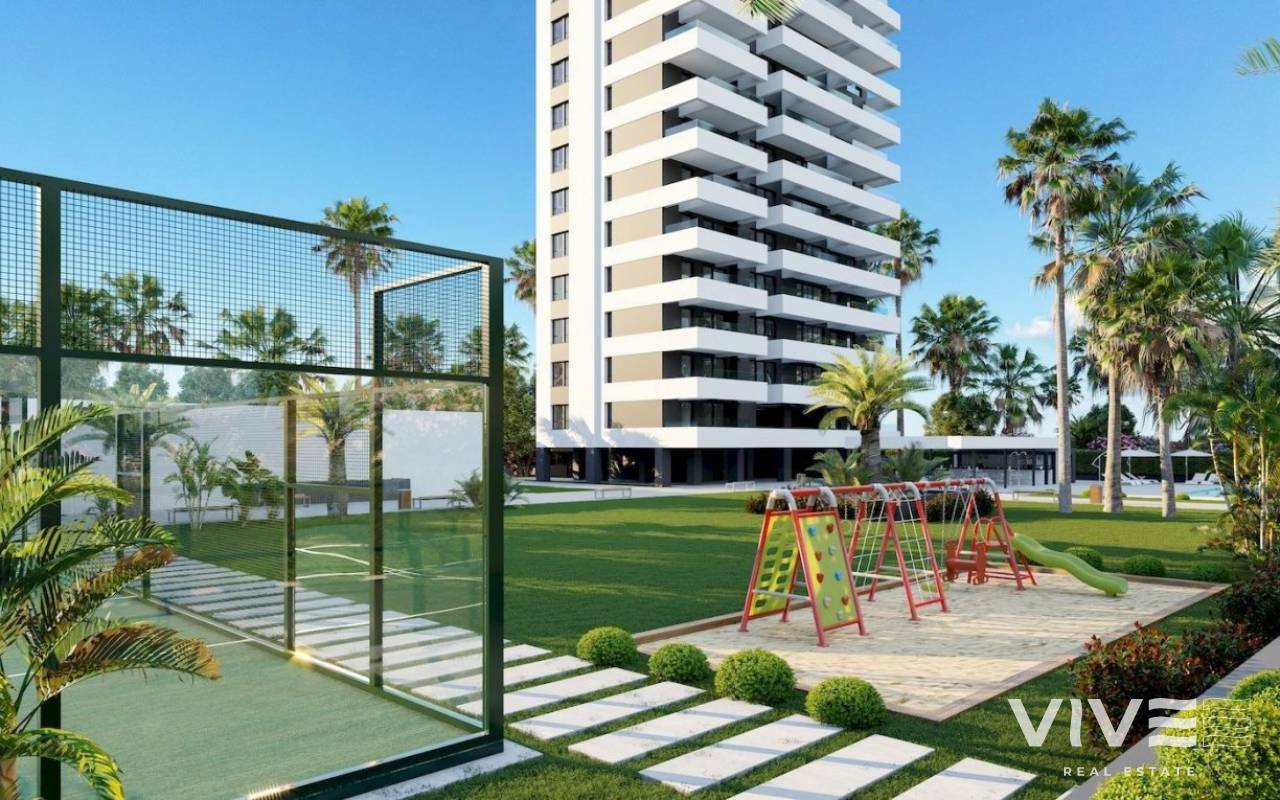 Nyproduktion - Lägenhet - Calpe - Playa arenal-bol